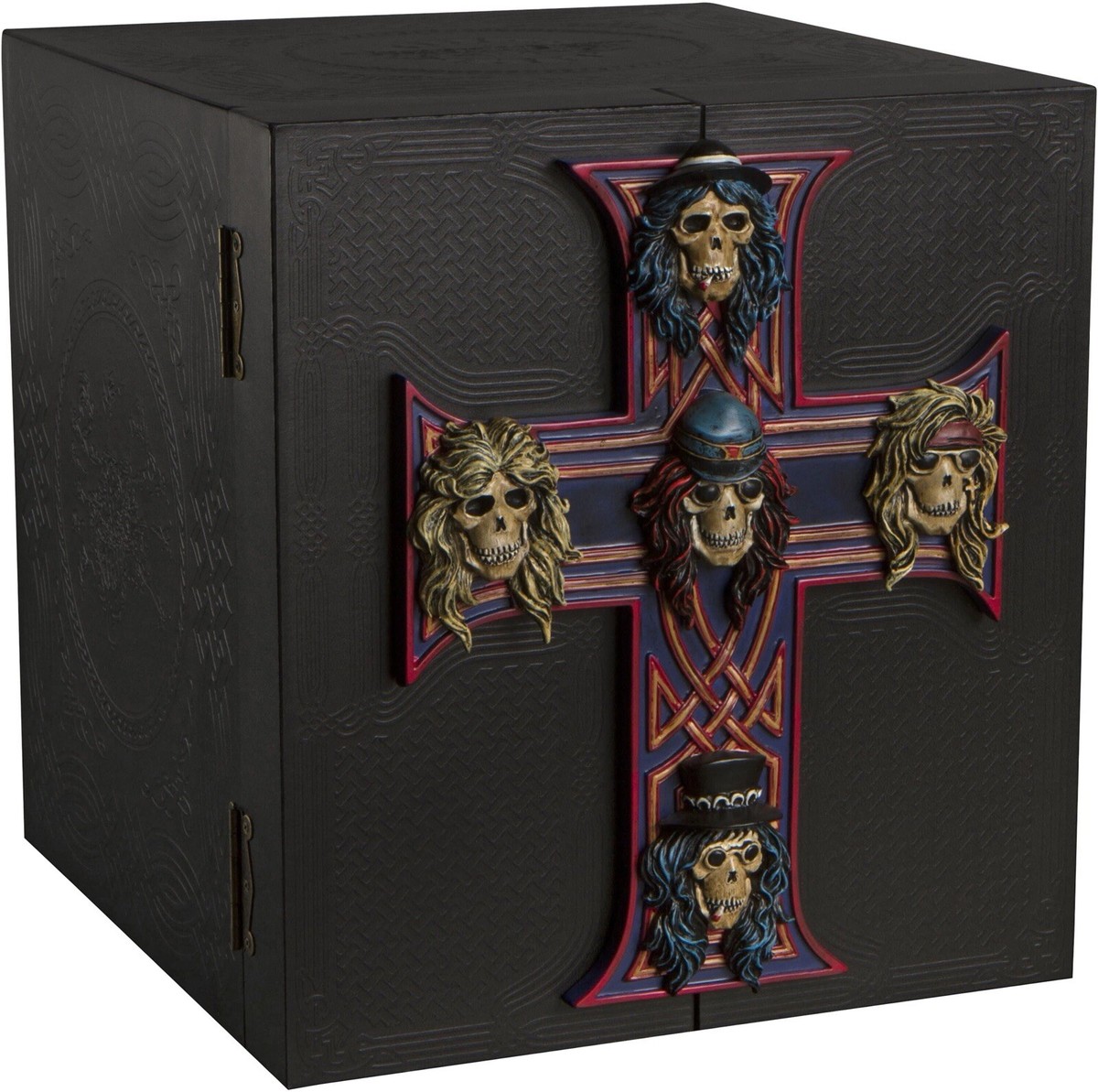 Guns N' Roses Locked N' Loaded's Wood Case ONLY. Drawer/storage