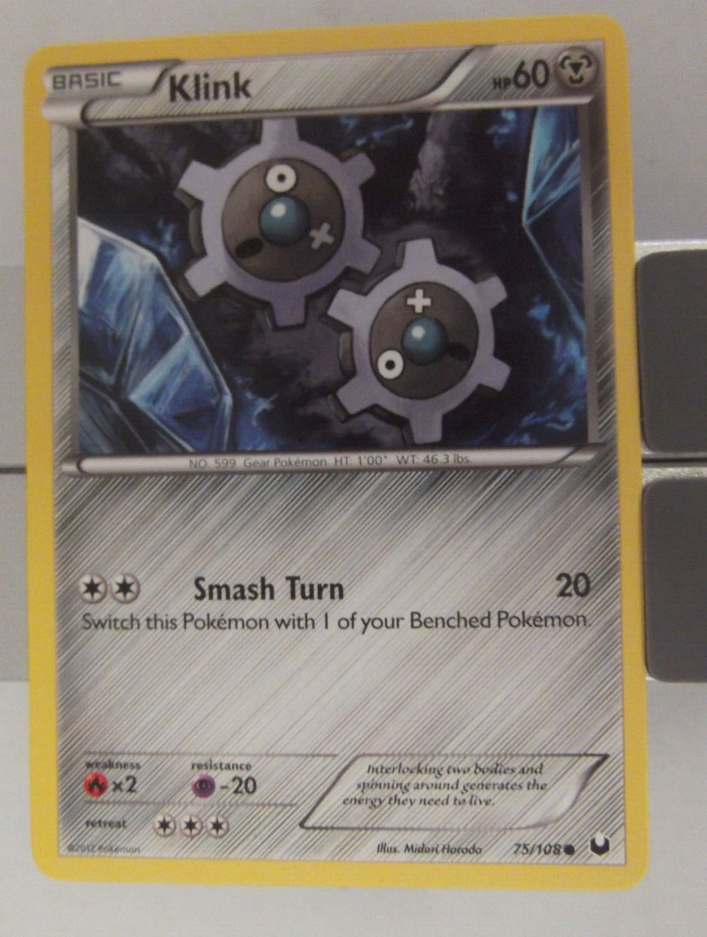 067PK075 - Klink- 75/108 - Dark Explorers - Common *