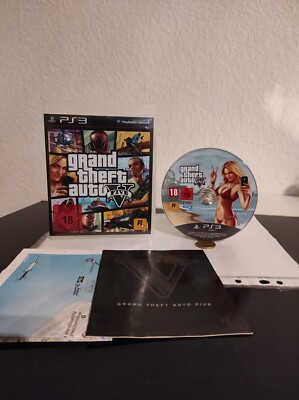 Grand Theft Auto V (Sony PlayStation 3, 2013) PS3