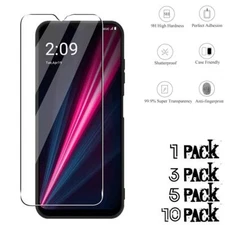 Lot For T-Mobile Revvl 6 Pro 5G/Revvl 6 5G HD Tempered Glass Screen Protector