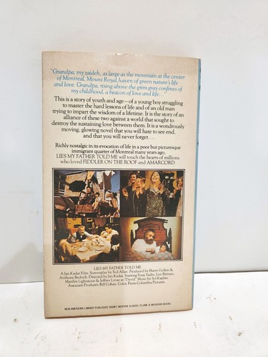 LIES MY FATHER TOLD ME ~ Norman Allan ~ Vintage paperback in excellent condition - Picture 2 of 5