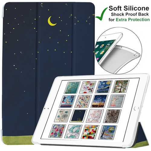 iPad Pro 11 1st 2nd 10.5 9.7 10.9 7.9 Case Soft Smart Magnetic Cover Color Grid - Picture 145 of 151