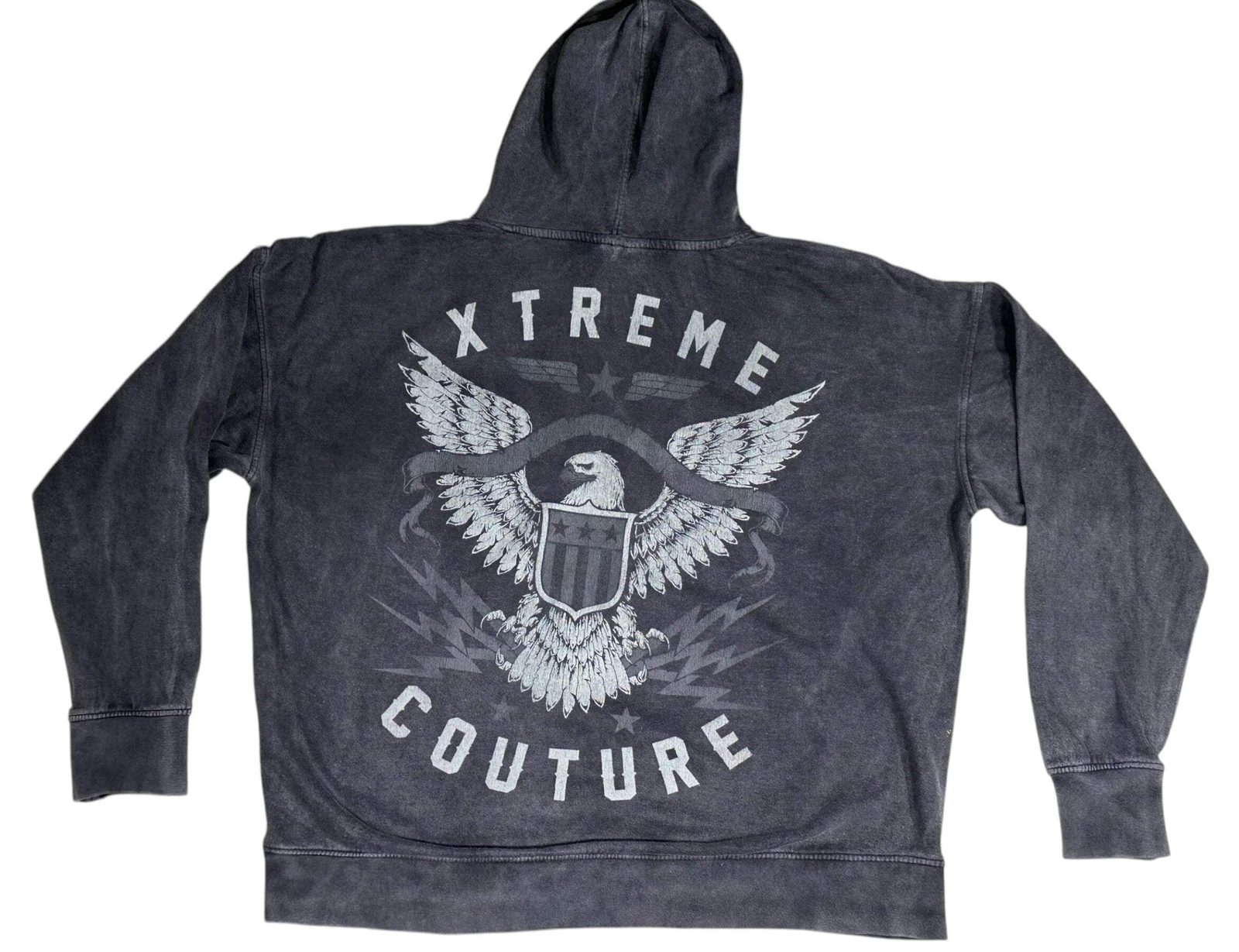 Xtreme Couture By Affliction Unisex Oversized Boxy Pullover Hoodie Bravenet
Opens in a new window or