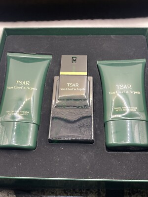 TSAR Van Cleef & Arpels MEN 3 PC GIFT SET 3.3oz 100ml EDT Spray
