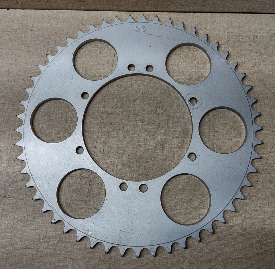 PIÑÓN TRASERO OSSA 53 DIENTES PIONEER 250 350 SUPER PIONEER SDR Foto 2 de 3