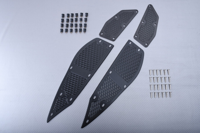 Repose-pieds antidérapants pour YAMAHA XMAX afin d'éviter les glissades en scooter