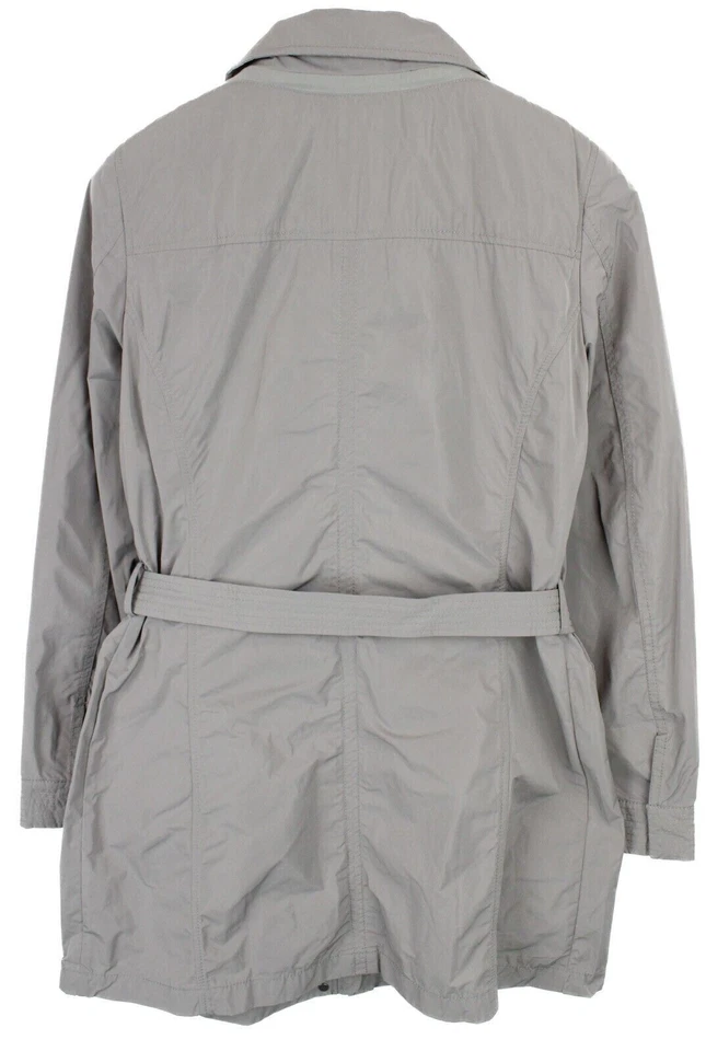 Geox Respira Performance Grid Jacket Women EU 38 Light With Belt Polo Shirt - image 2 of 4