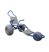 Sand Rider Beach Wheelchair- Metallic Blue