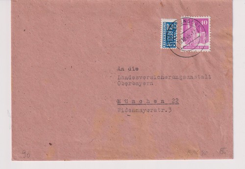 Bizone/Bauten, 90wg, EF, Teisendorf, 19.10.49