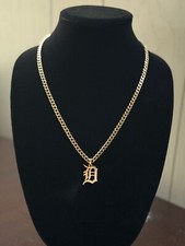 Detroit Tigers Necklace - MLB - 5mm Cuban 22 ...