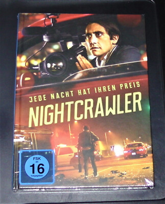 NIGHTCRAWLER LIMITIERTES NUMMERIERTES MEDIABOOK COVER C BLU RAY + DVD NEU & OVP