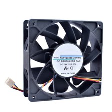 ACP12038B-24PWM 120mm fan 12cm DC24V 0.37A Double ball 4 lines PWM cooling fan