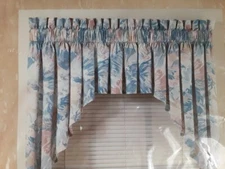 FURIO Window Toppers Valance 120" x 38" Dreamfield Multicolor Model 683-435