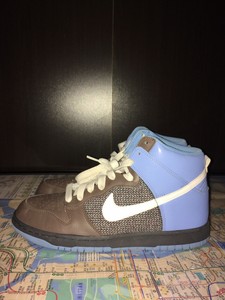 Nike Dunk Sky Hi Womens baroque Brown Carolina Blue Size 11.5 | eBay