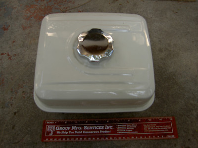 NEW Fuel Oil Tank reservoir with cap & filter Steel Gokart Bike Generator Engine