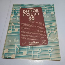 ALBERT'S DANCE FOLIO NUMBER 11  1930's VINTAGE SHEET MUSIC