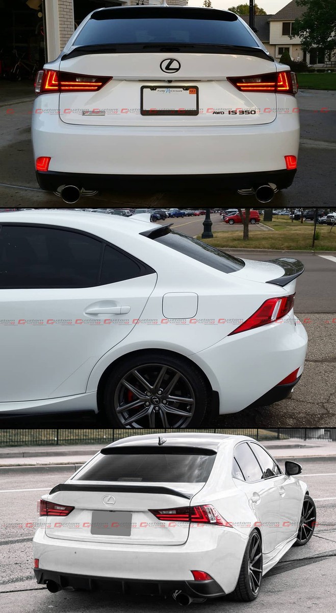 2014-2020 Lexus IS350 C Style Carbon Fiber Trunk Lid by Seibon - TL14LXIS-C