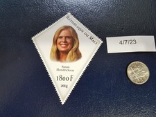 Sue Hendrickson American explorer paleontologist 2014 Republique Du Mali Stamp