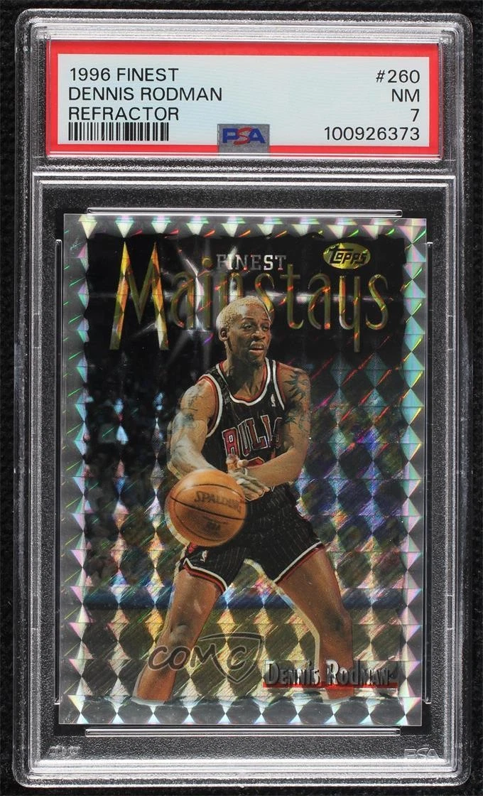 Topps Dennis Rodman Basketball Chicago Bulls Sports Trading Cards
