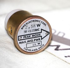 Bird 43 Peak Mode Element Slug 2.5kW 50-125MHz 1KW Average 2500B  GUARANTEED