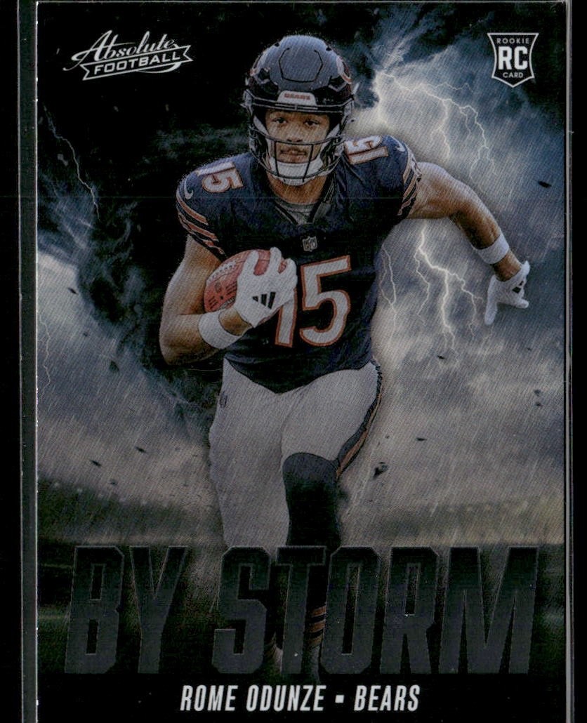 2024 Panini Absolute - By Storm Rome Odunze #BS-ROE (RC) Bears