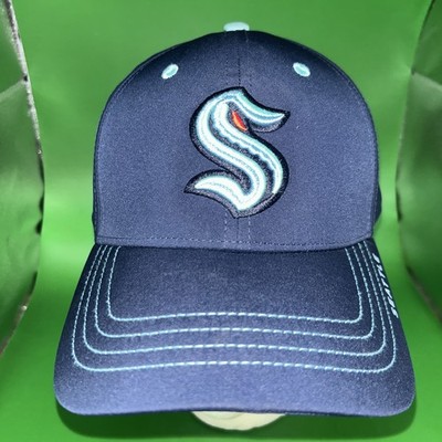 SEATTLE KRAKEN   Fanatics, Authentic Pro Baseball Hat, Cap M/L A-Flex Fit