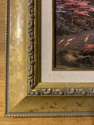 Thomas Kinkade Bridge Of Faith With Letter Of Authenticity - Picture 4 of 4