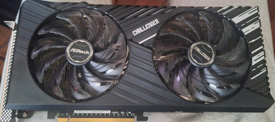 ASRock Challenger AMD Radeon A750 CL SE 8GB GDDR6 Dual Fan PCIe x16 LED