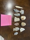 Lot Of 11 Authentic Native American Indian Arrowheads — photo 2