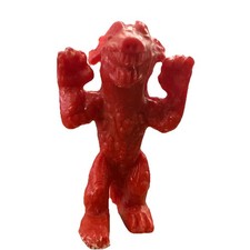 Vintage 1960s Palmer Plastic Monster Gorgo Playset Figure red