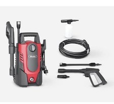 Webb Dynamic Pressure Washer 105 Bar 1400W Red bonus patio attachment (6-033) 