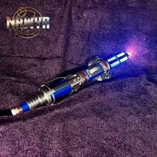 NAWYA Dctor Who 12th Metal Sonic Screwdriver LED Colorful Light Replica Prop