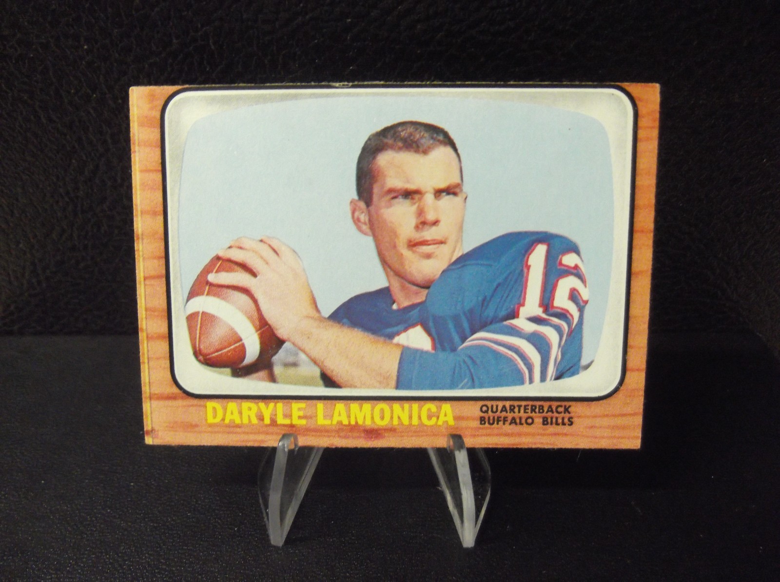1966 TOPPS FOOTBALL CARD #27 DARYLE LAMONICA BUFFALO BILLS