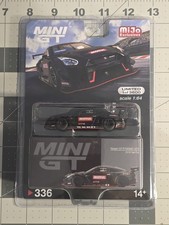 Nissan GT-R NISMO GT3 Black - Mini GT MGT 00336 2018 Test Car