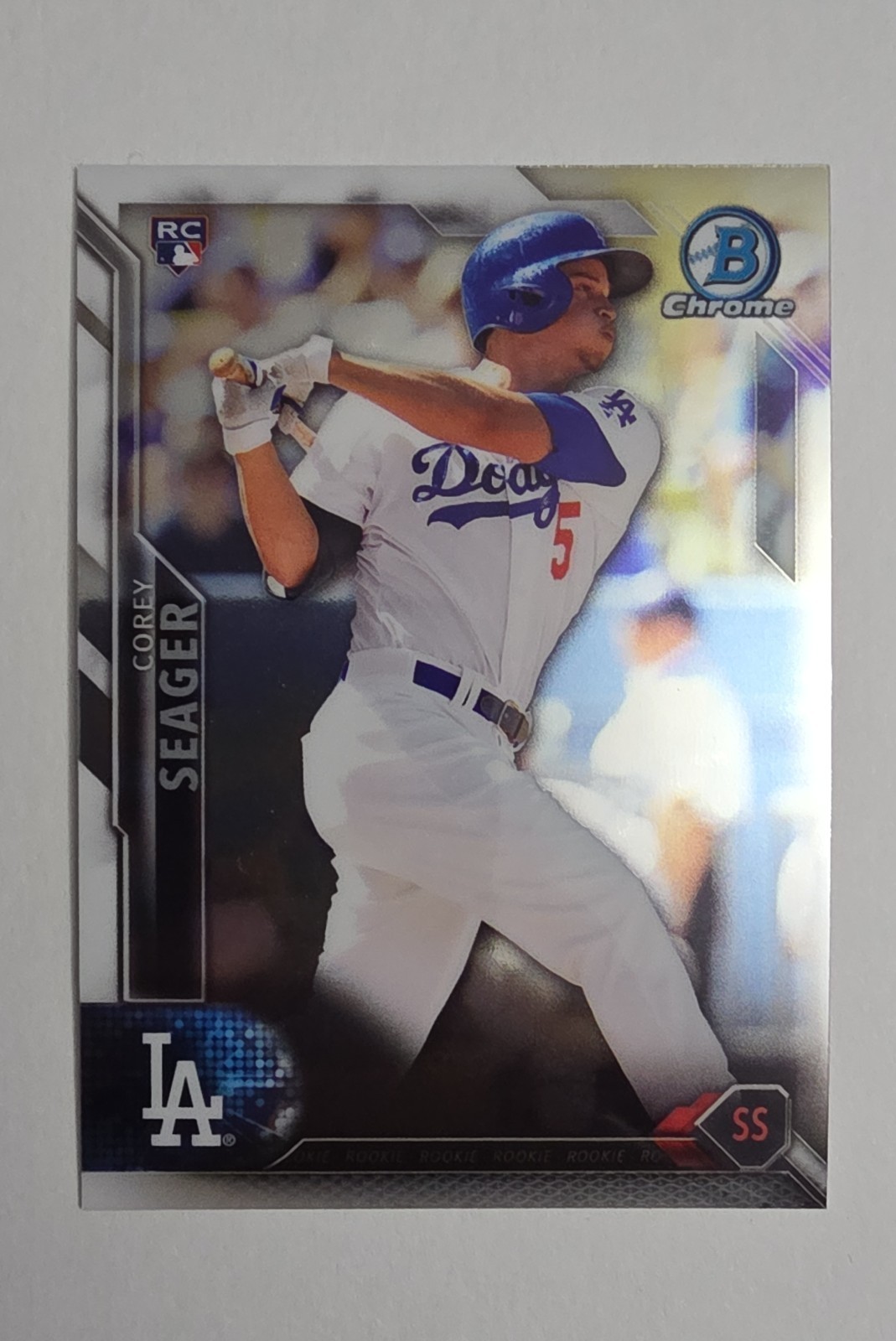 2016 Bowman Chrome - Corey Seager #40 (RC)