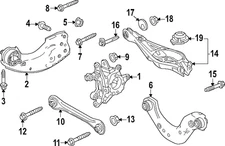 Genuine Honda Trailing Arm 52365-30A-A00