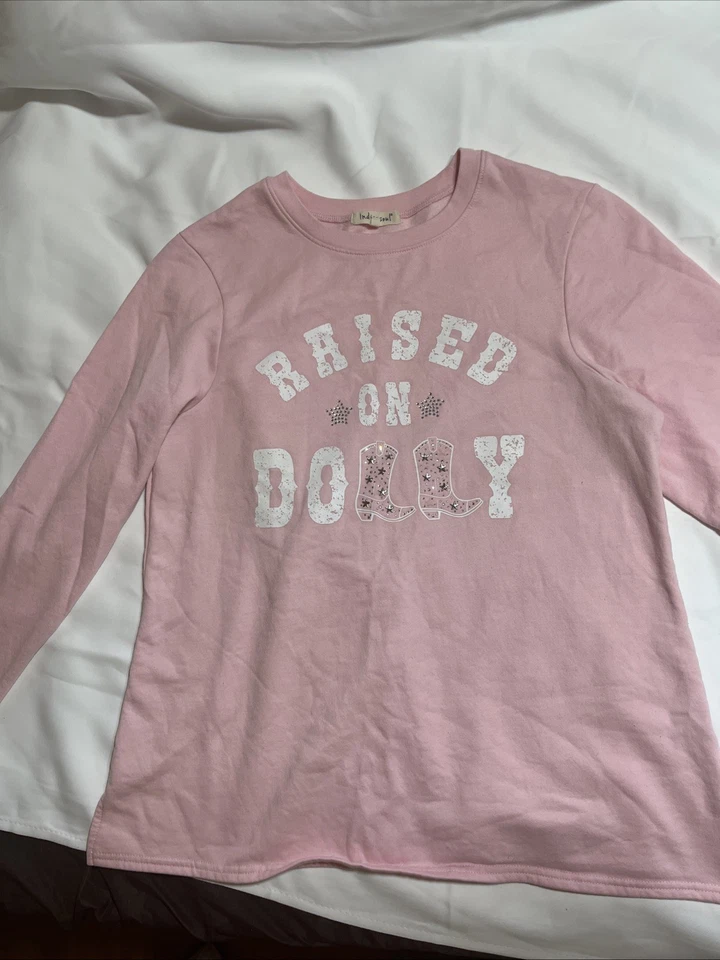 Indigosoul Raised On Dolly, XL, Sudadera Manga Larga, Rosa, Foto 3 de 4