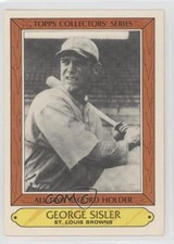 1985 Topps Woolworth's All-Time Record Holders Box Set George Sisler HOF 0d08