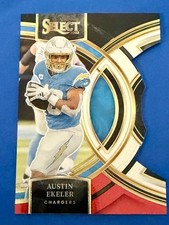 2023 Panini Select  Austin Ekeler #169 Red & Black Prizm Die Cut FREE SHIPPING