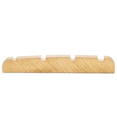 Musiclily 42x3.5x6mm 4 String Slotted Brass Nut For Precision Jazz Bass PB JB