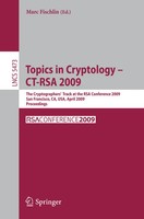 Marc Fischlin | Topics In Cryptology - CT-RSA 2009 | Taschenbuch | Englisch | Xi
