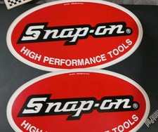Snap On Tool Box Emblem Genuine Snap-on Tools Sticker Sheet – 10 Mixed Size Vinyl Decals For Toolboxes & More Snap On Specialty Tools - Foto 8