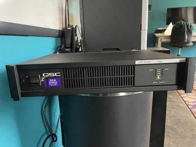 QSC DCA 2422 Digital Cinema Amplifier 700W 2-Channel