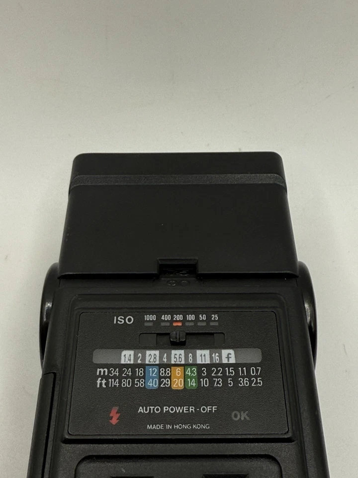 Quantaray QB-6500A Auto Zoom Thyristor Flash Tested Working w/ Batteries ✔️✔️ - Image 4 of 4