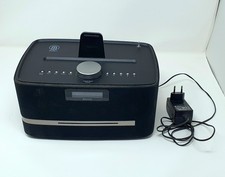 Majority Castle CB3A-CDAB-BLK Bluetooth Speaker, Phone Dock, Radio/CD Player