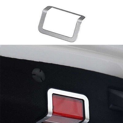Frame Trim Silver Steel For Benz E~Class 2016~2021 Rear Door Warning Light 1PCS