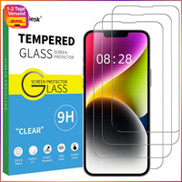 Displayschutzfolie GehäRtetes Glas 3 StüCk 9H HäRte 6,1 Zoll Klar FüR Iphone