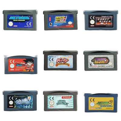Nintendo Gameboy Advance GBA Spiele Auswahl Metroid Kirby Castlevania Megaman