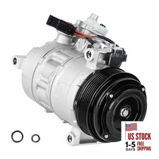 Air Conditioner AC Compressor with Clutch for Mercedes-Benz C250 C300 C300e