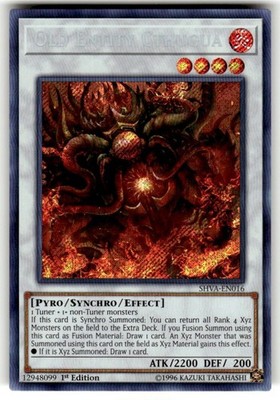 Old Entity Cthugua - SHVA-EN016 - Secret Rare - 1st Edition x1 - Near Mint